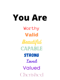 You are wall art printable